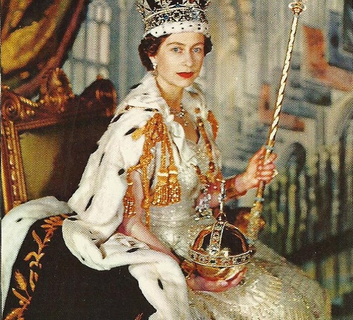 Vintage Travel Postcards: Her Majesty Queen Elizabeth II
