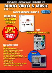 Audio Video & Music 9 - Febbraio 2009 | TRUE PDF | Mensile | Professionisti | Audio Recording | Software | Hardware