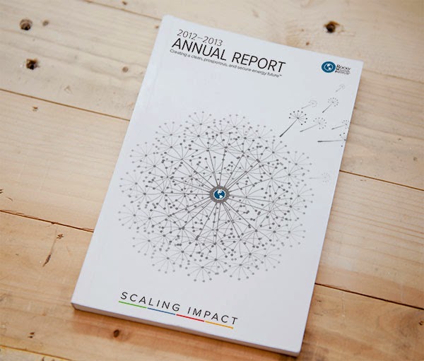 annual report design inspiration