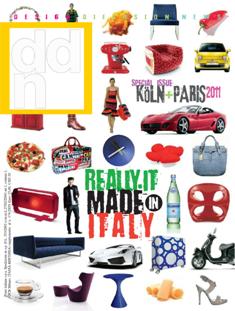 DDN Köln + Paris 2011 -  Gennaio 2011 | ISSN 1720-8033 | TRUE PDF | Irregolare | Professionisti | Architettura | Arte | Design
É la più attuale rivista di disegno industriale, interior design, marketing e management a livello internazionale.