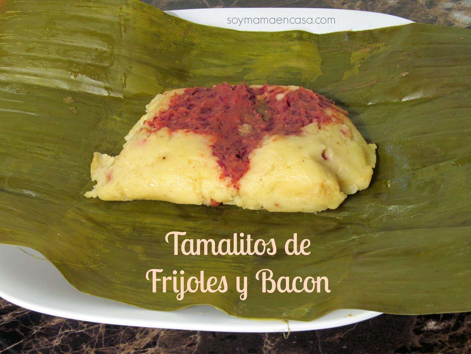 Tamalitos de Frijoles y Bacon Beans & Bacon Tamales MasecaNosGusta 