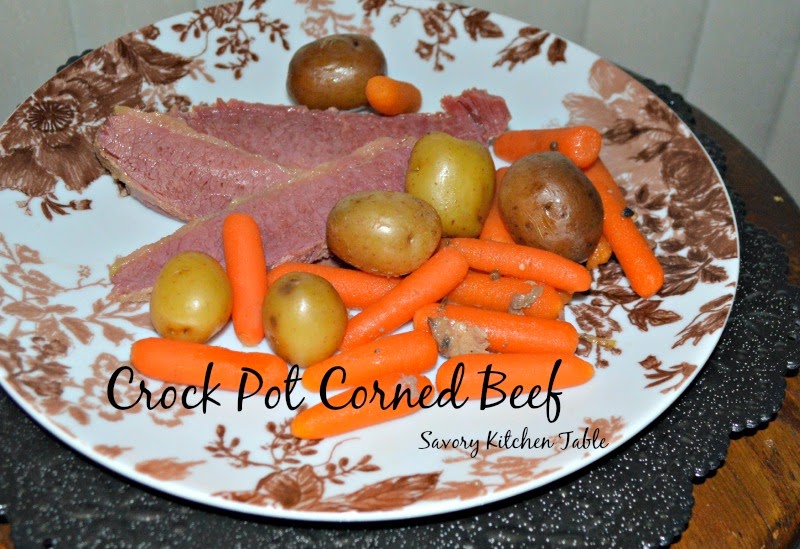 HAPPY ST. PATRICK'S DAY, CROCK POT CORNED BEEF & CORNED BEEF HASH
