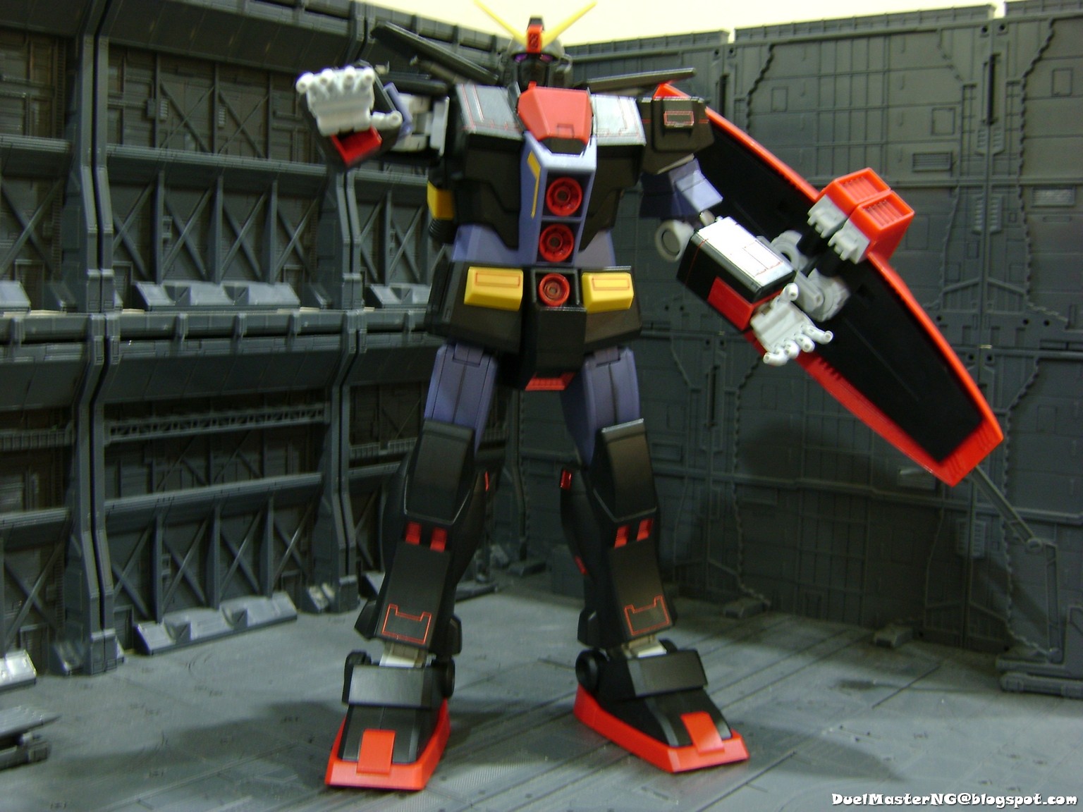 DuelMasterNG Gunpla HG MRX009 Psycho Gundam (Gao Gao)