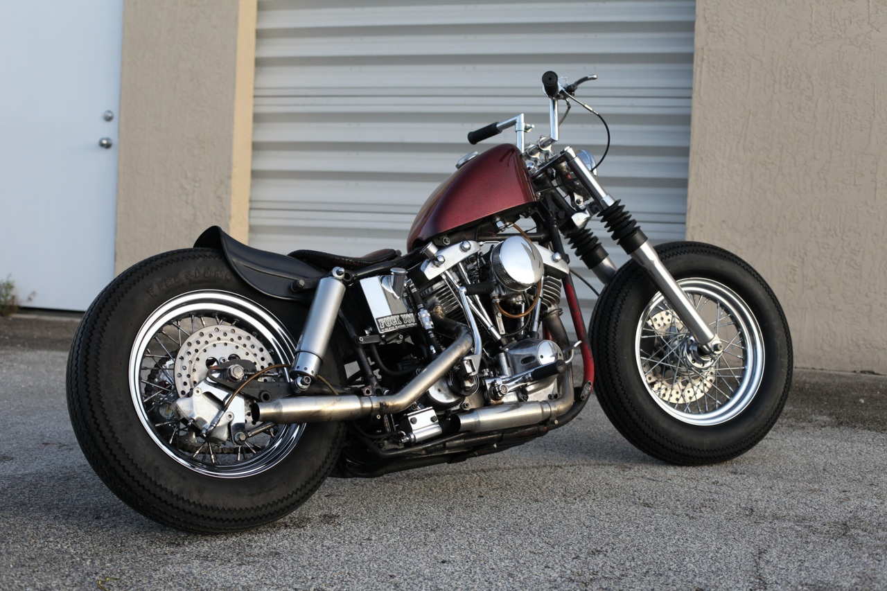 Swing arm sportster chopper kloptree