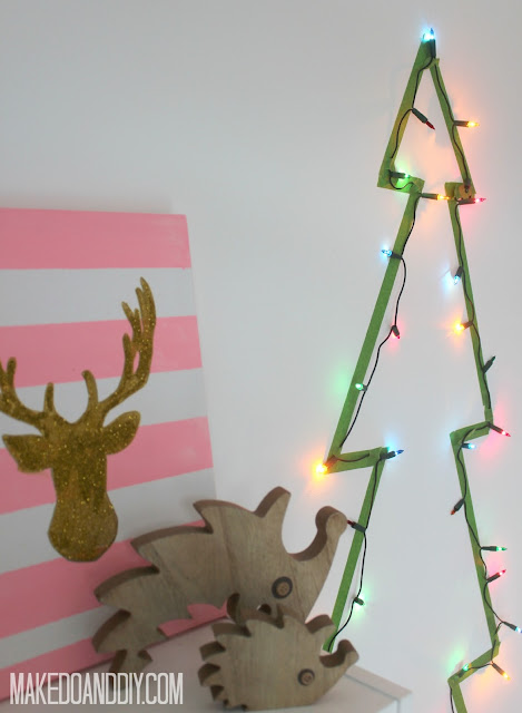 Christmas tress for the space/cheer challenged ~ Make Do and DIY