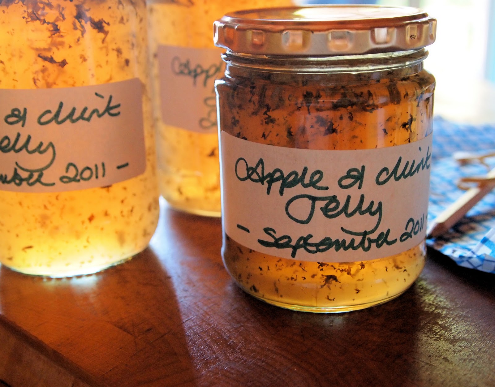Crab Apples, Windfalls and Mint from the Herb Garden Apple and Mint Jelly