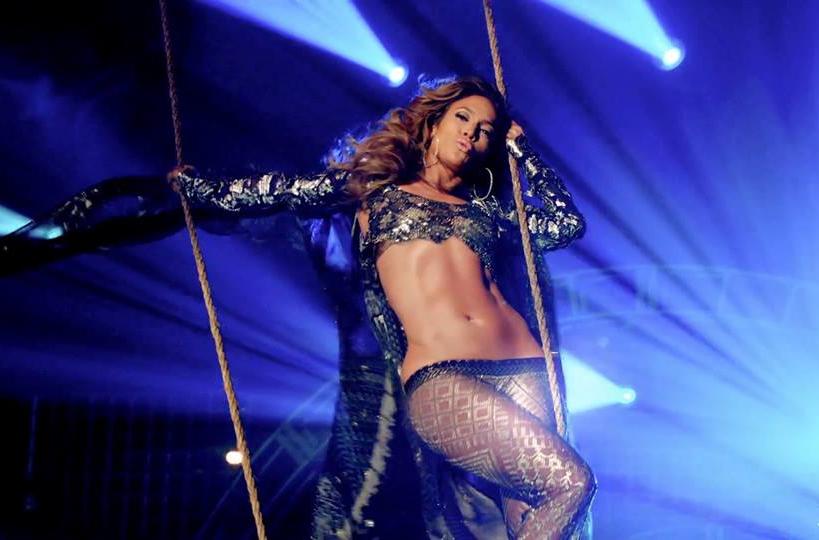 Jennifer Lopez: 'Live It Up' Video Stills.