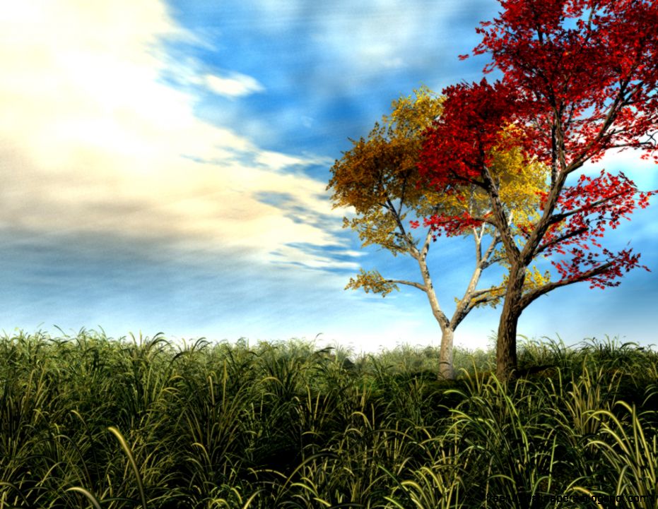 Free 3D Landscape Wallpaper for Desktop