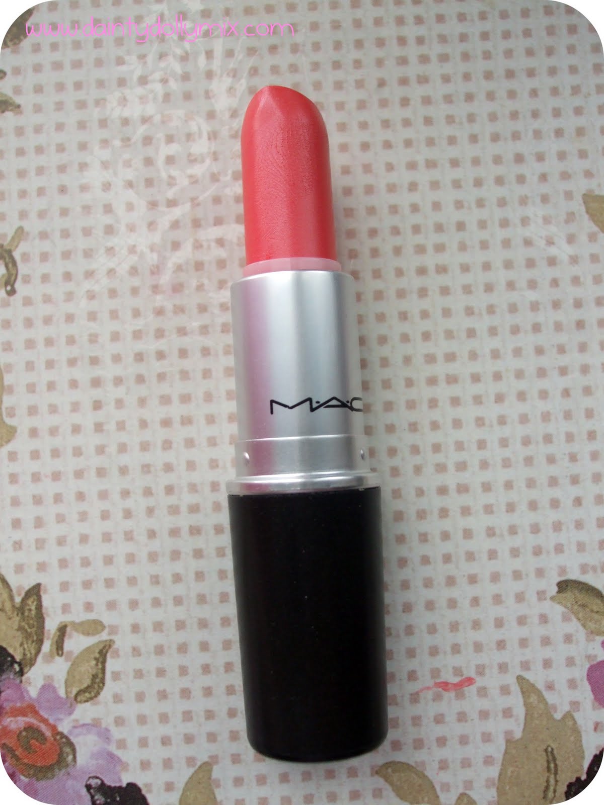 Dainty Dollymix Uk Beauty Blog Review Mac Costa Chic Lipstick
