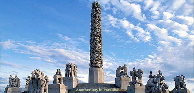 Outstanding view of monolith, Oslo, Norway