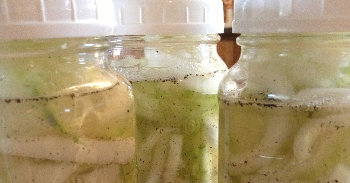 MrsBrits Cucumbers & Onions {Recipe}