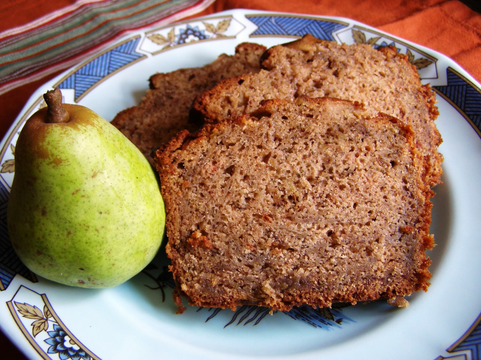 Panda le Chef Spiced Pear Banana Bread