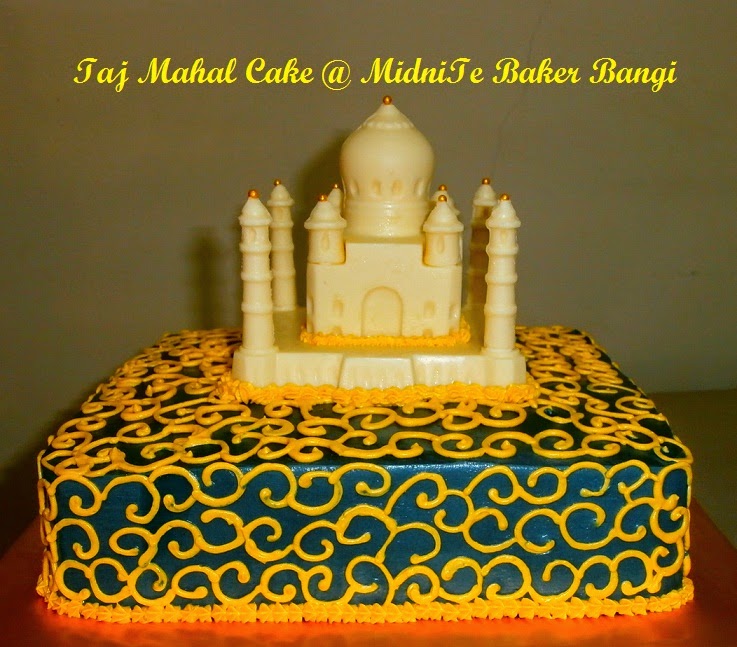 MIDNITE BAKER BANGI TAJ MAHAL CAKE3D CAKE