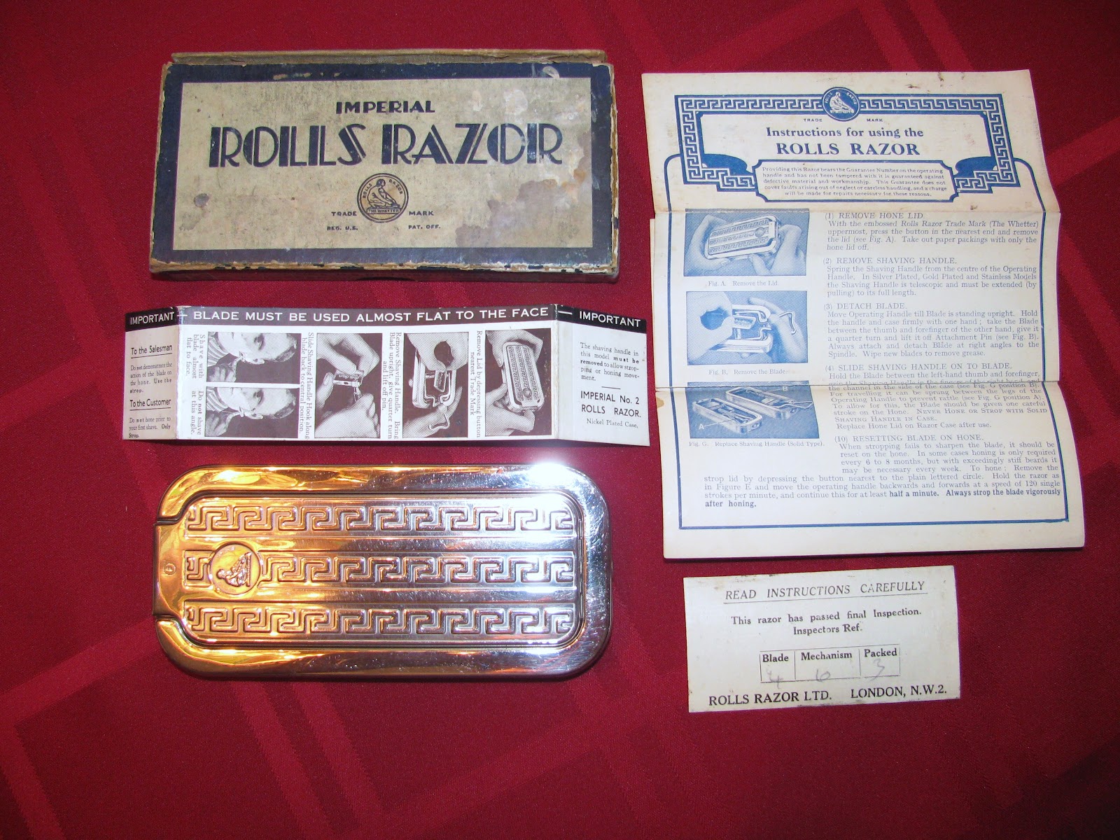 Classics In Time Rolls Razor