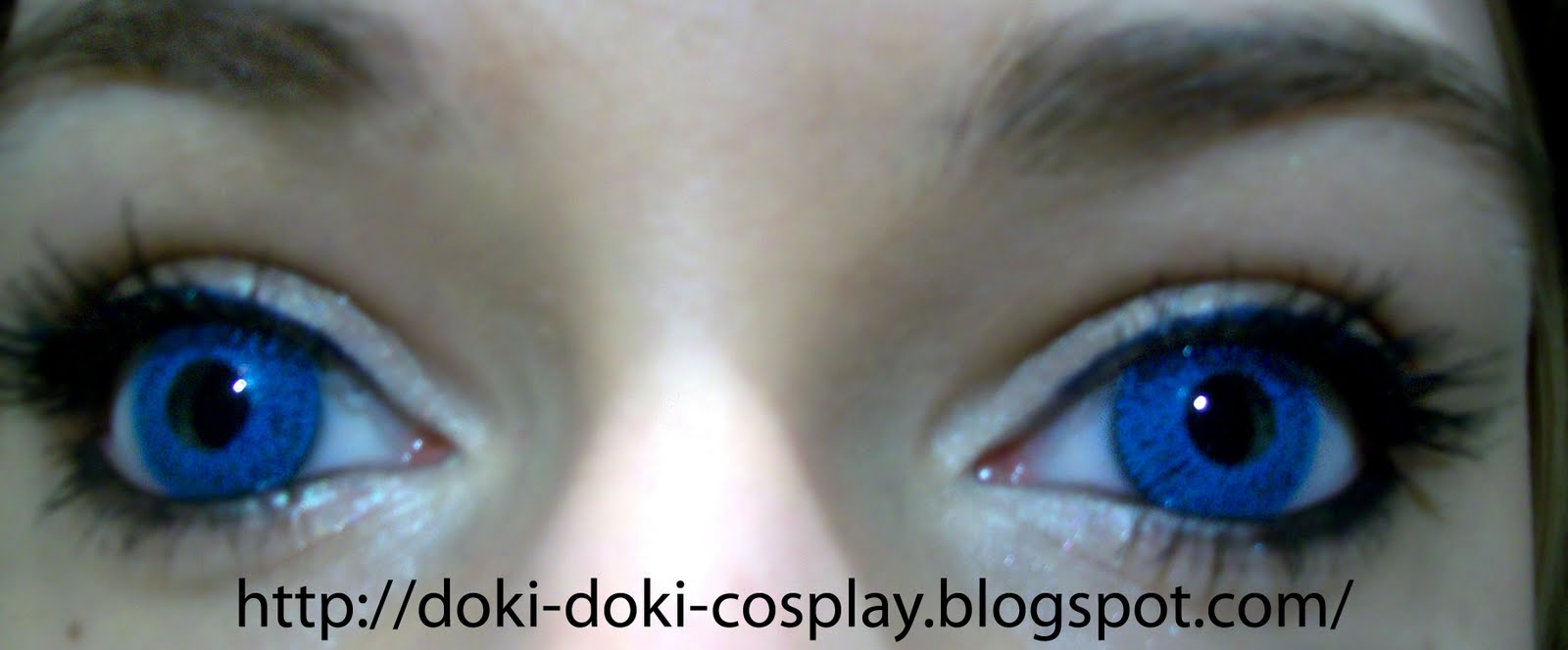 light blue contact lenses