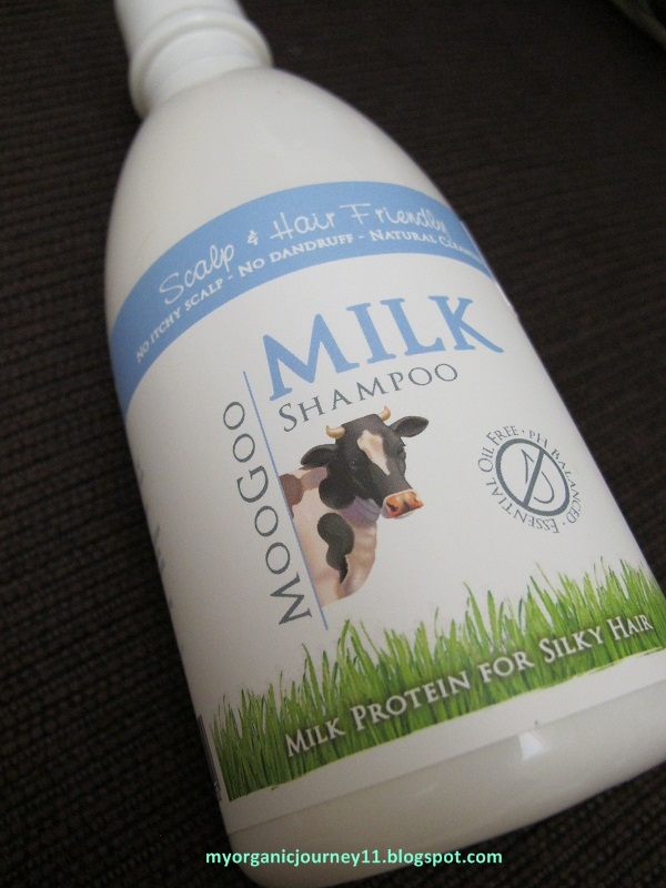 My Organic Journey Review Moogoo Milk Shampoo