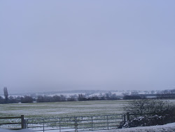 Snowing in UK, 2012