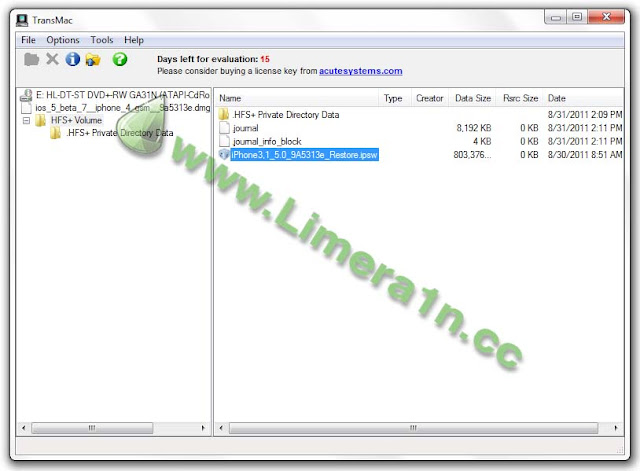 Tuto - Extrair o arquivo IPSW a partir do DMG [Windows User Somente] Convert+dmg+to+ipsw+04+copy