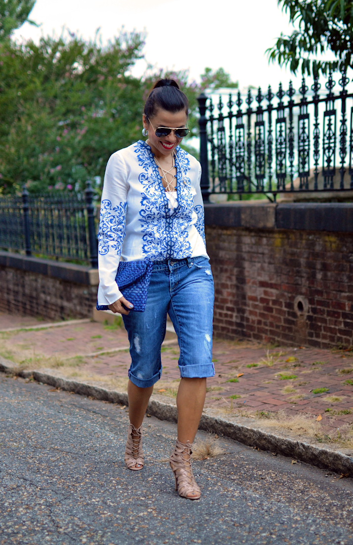 Bermuda Denim Shorts MY SMALL WARDROBE