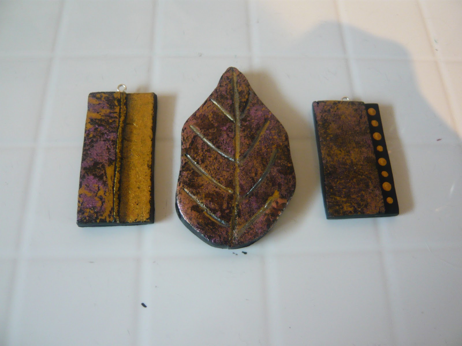 Lottie Of London's Polymer Clay Blog Lumiere Paint on Polymer Clay