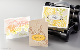Stampin' Up! Rose Garden Thinlits cards #stampinup 2016 Occasions Catalog