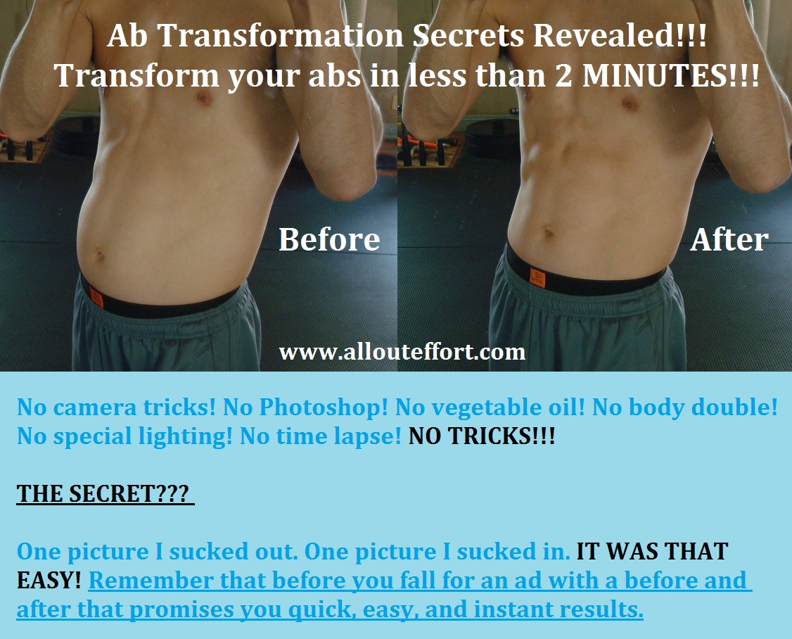 All Out Effort Blog How To Transform Your Abs In 2 Minutes Or Less!