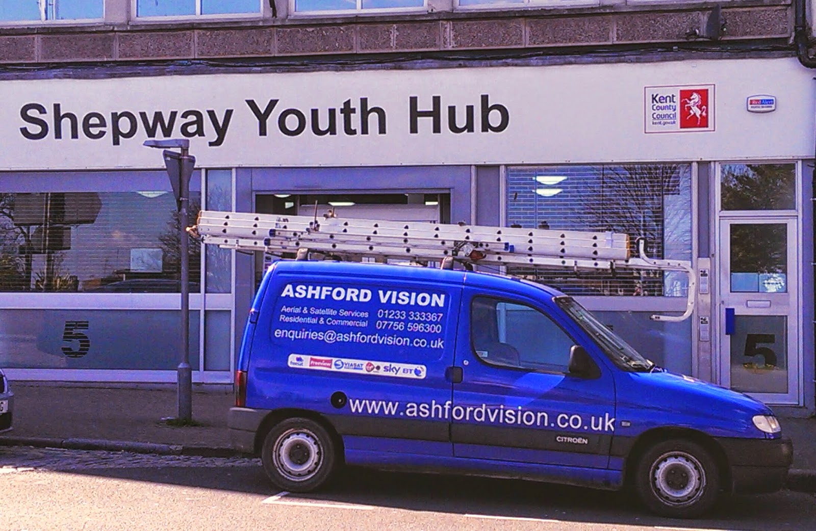 TV Aerial & Satellite Dish Installer Freesat Install at Shepway Youth