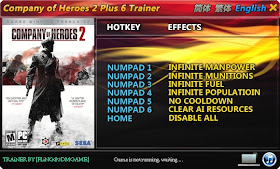 company of heroes cheat engine company of heroes cheat engine