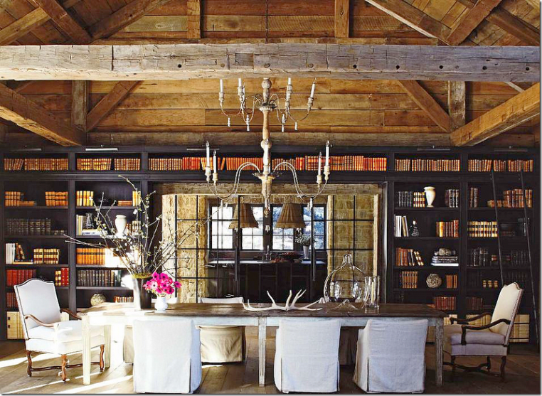 Andrew Barnes Lifestyle Dining room library combination...