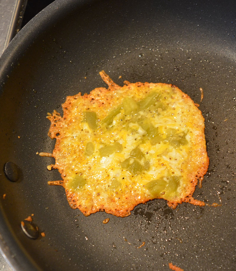 Diana Rambles PanFried Green Chile Cheese