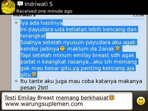 Bukti dan Testimoni Suplemen Pembesar Payudara Emilay Breast Enhancement Bukti dan Testimoni Suplemen Pembesar Payudara Emilay Breast Enhancement