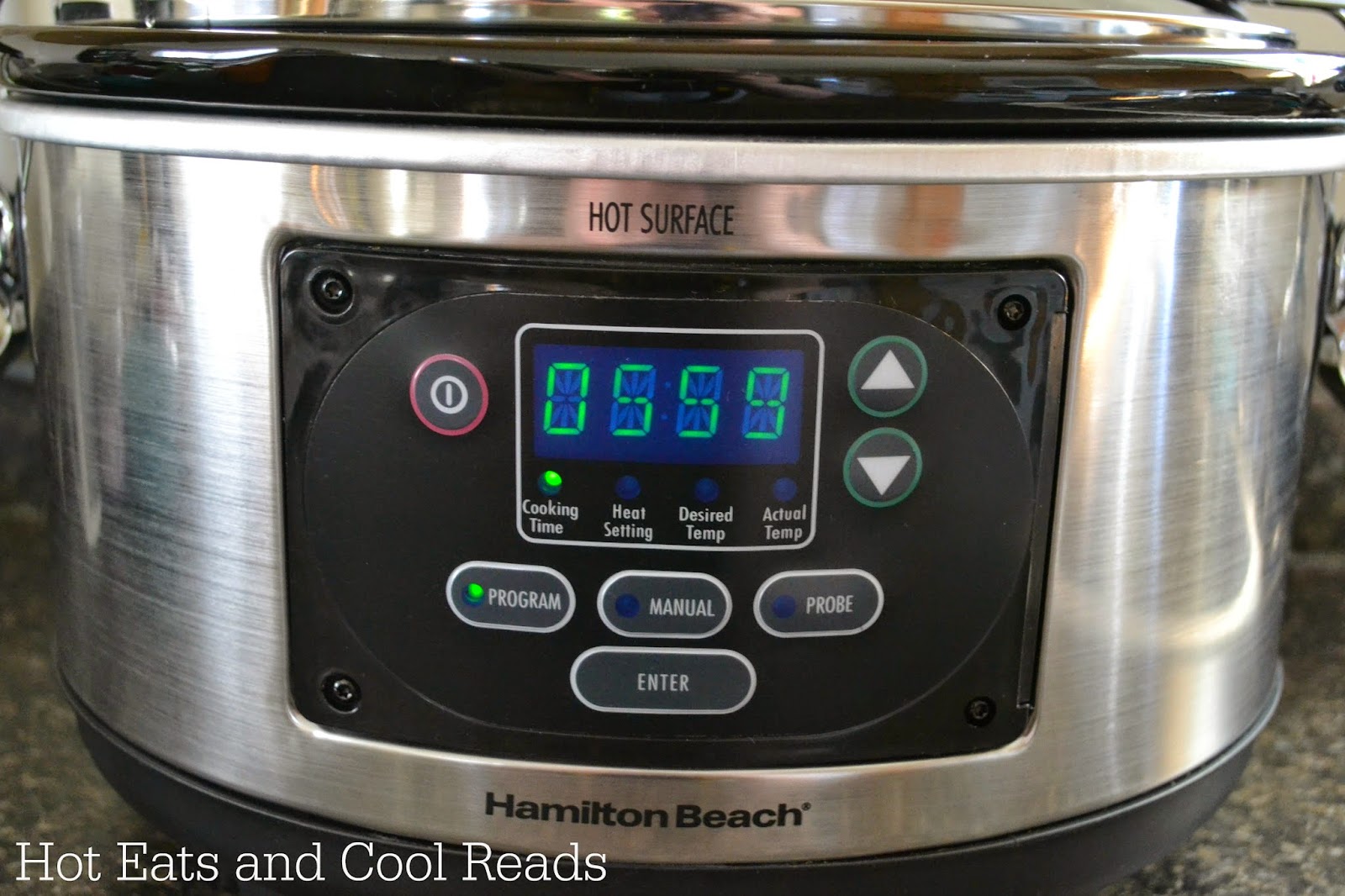 Hot Eats and Cool Reads Slow Cooker Red Kidney Bean, Barley and