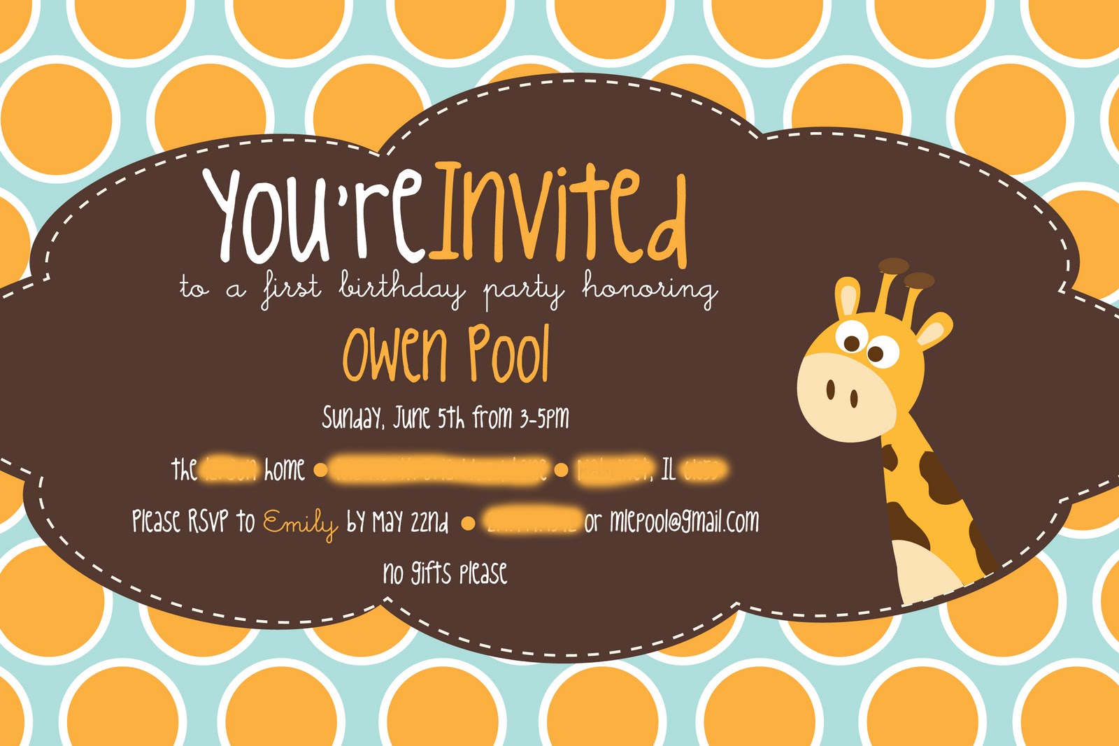 knee deep in the baby pool Birthday party rundown the