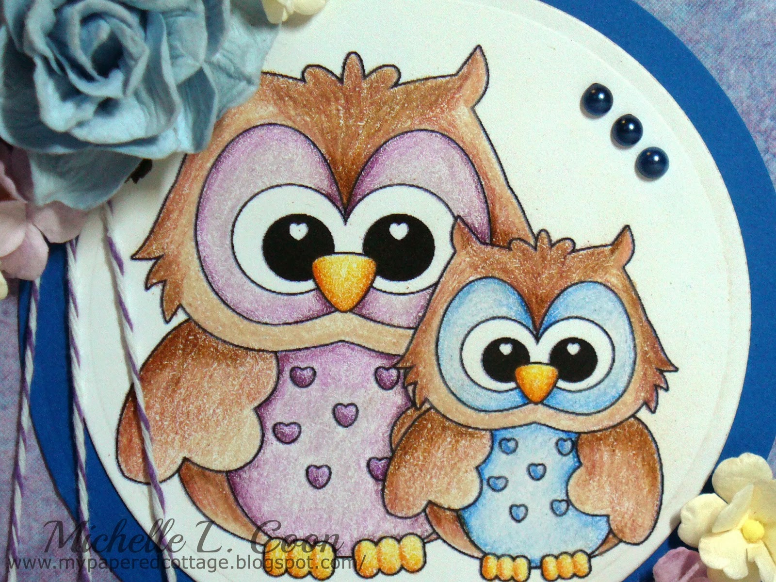 My Papered Cottage: Happy Birthday Owls