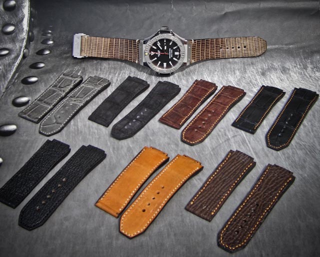 hamilton leather watch straps New line of straps for HUBLOT watches