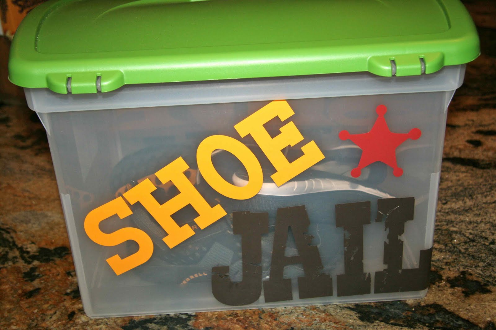 The Homemade Renegade Shoe Jail!