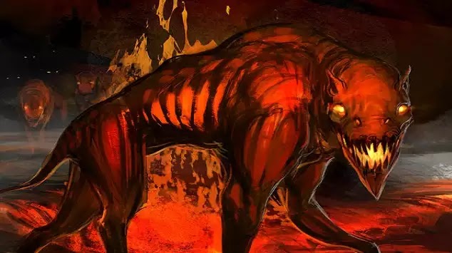 Βρέθηκε σκελετός του θρυλικού Hellhound πάνω από 2 μέτρα ύψος, κοντά σε ένα πρώην μοναστήρι!! Βρέθηκε σκελετός του θρυλικού Hellhound πάνω από 2 μέτρα ύψος, κοντά σε ένα πρώην μοναστήρι!!