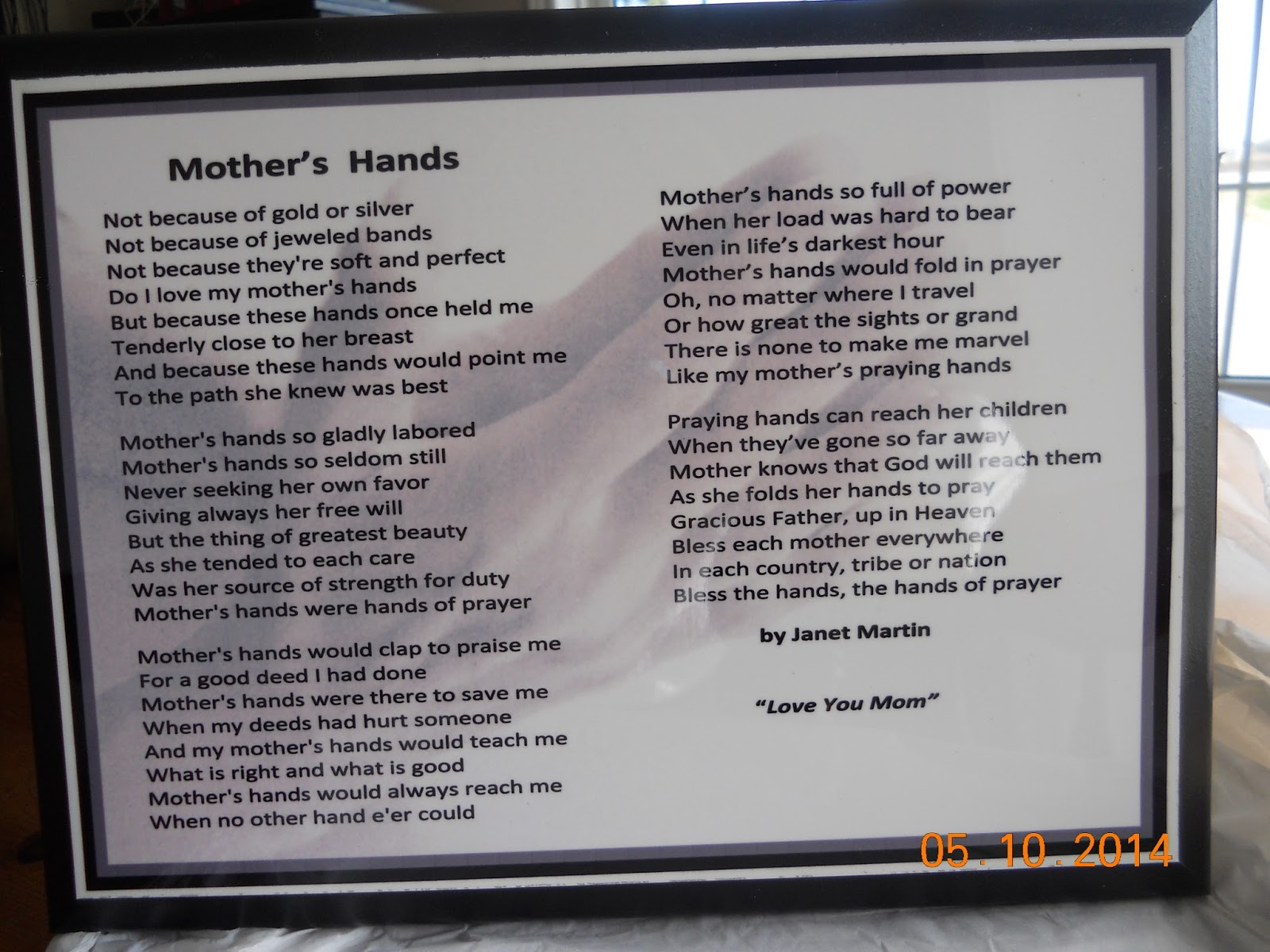 Another PorchA Poetry Blog Mother's Hands