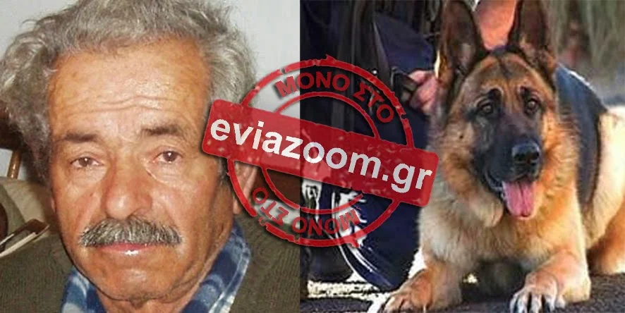 Κάρυστος: Αστυνομικός σκύλος εντόπισε σε ρεματιά τον αγνοούμενο Δημήτρη Μπουρνού!