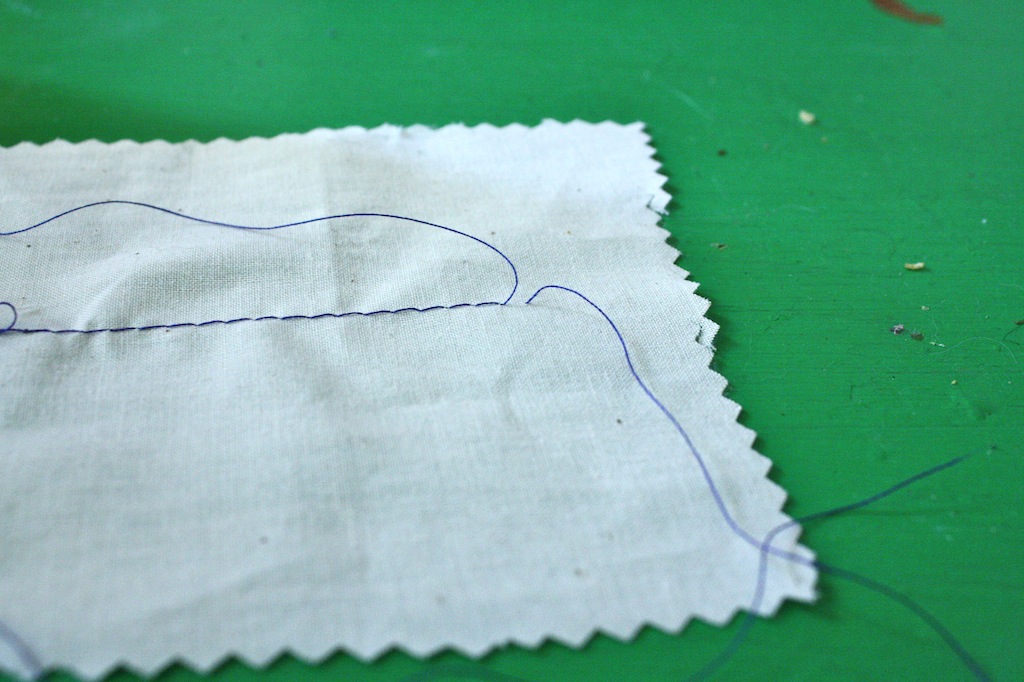 Gertie's New Blog for Better Sewing How to Pull Threads to the Back of