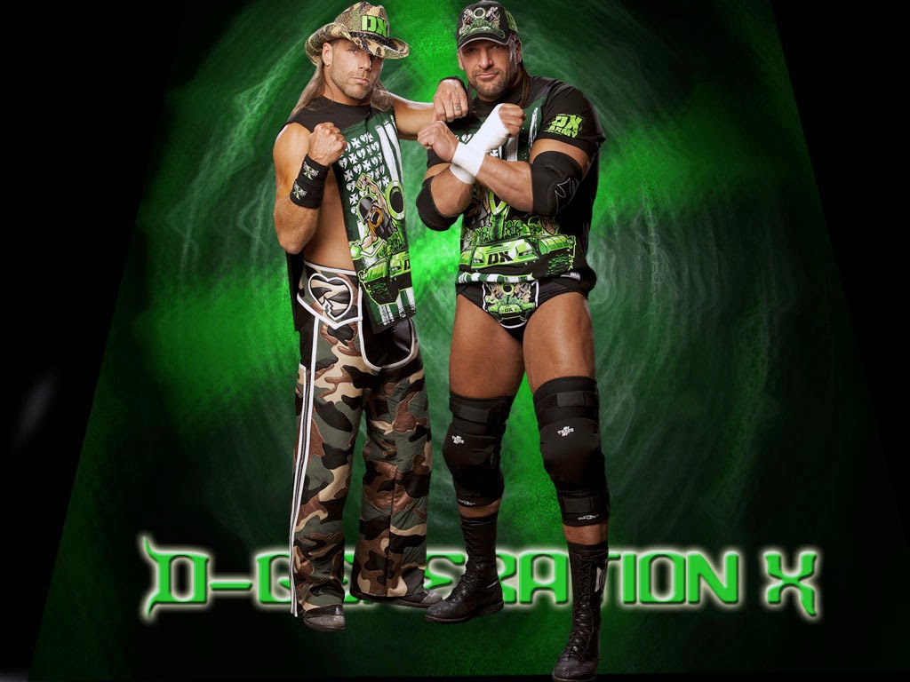Team DX DGeneration X (Triple H & Shawn Michaels)