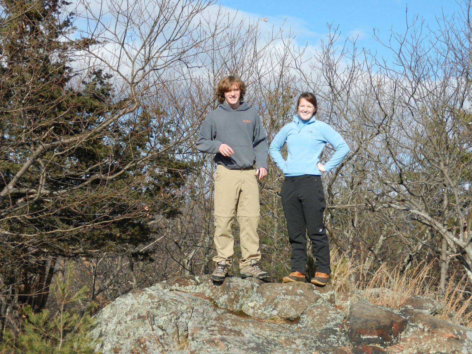 Off on Adventure Shelving Rock Mountain (Revisited) 1/8/12