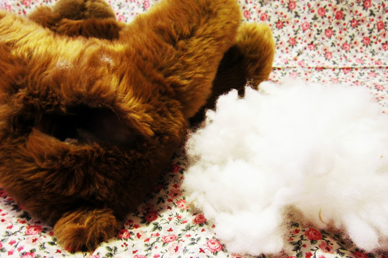 Miss Yellow Shoes How to turn a stuffed animals into a puppet