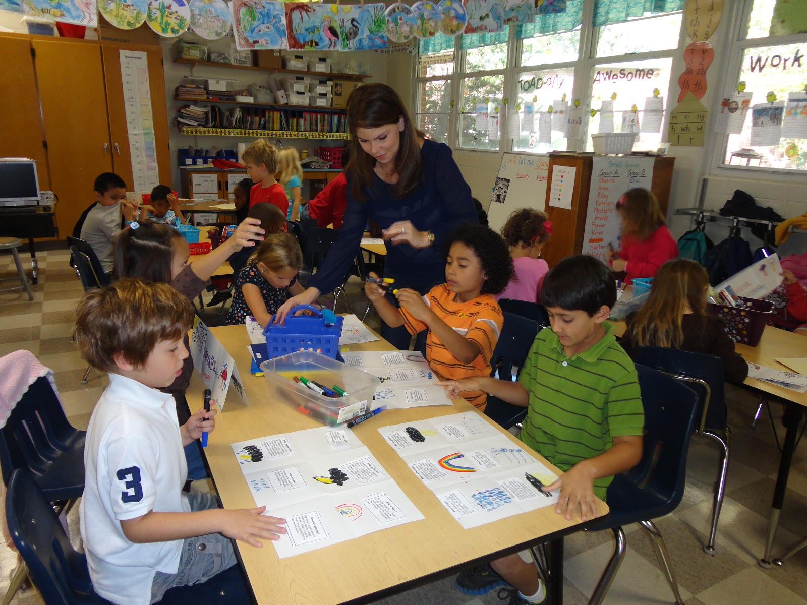 1st Grade with Ms. Chin: October 2012