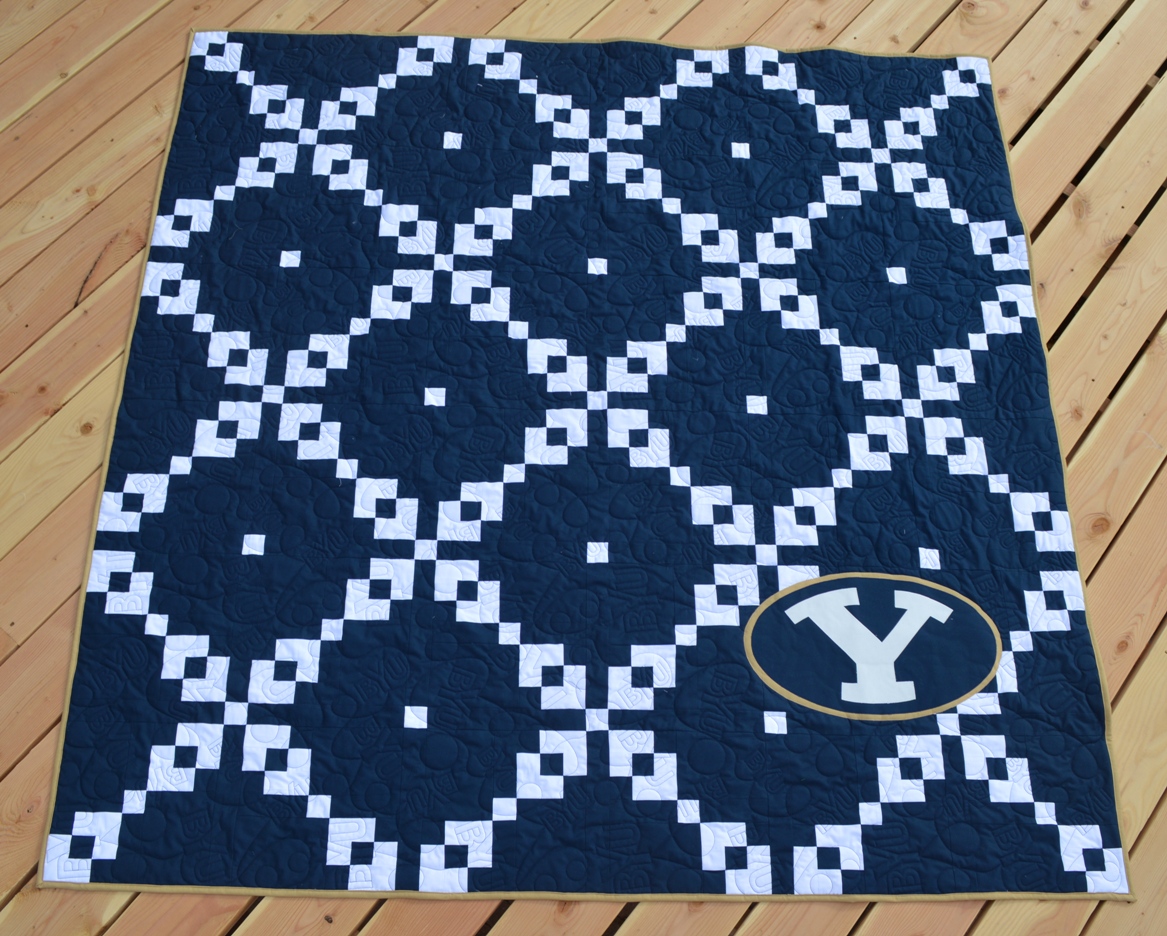 Happy Quilting String of Pearls BYU Style