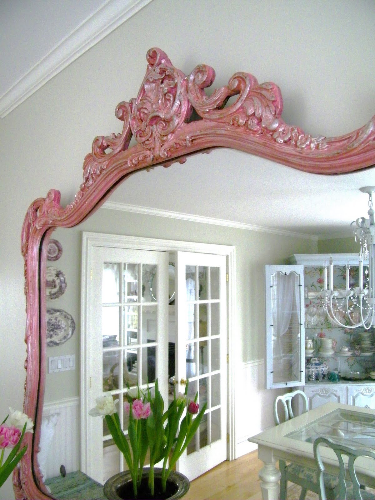 Maison Decor Pretty Pink Mirror