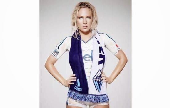 Whitecaps woman body painting video sells sizzle and soccer (with