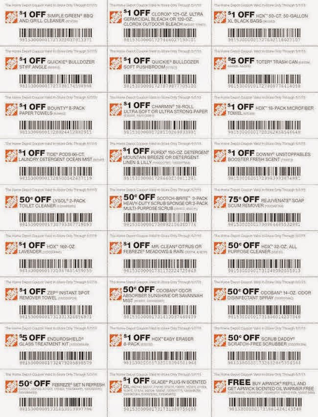 Free Printable Coupons Home Depot Coupons