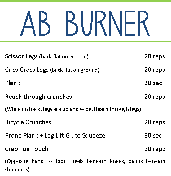 emjay's course Quick Ab Burner