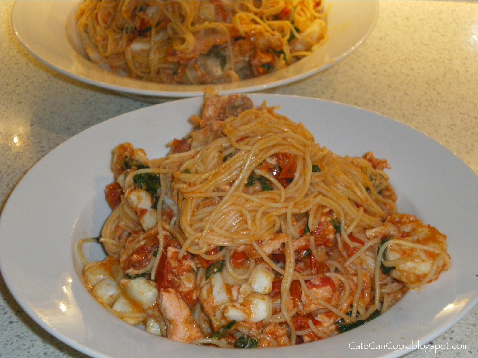 Cate Can Cook, So Can You!! Spaghetti Marinara